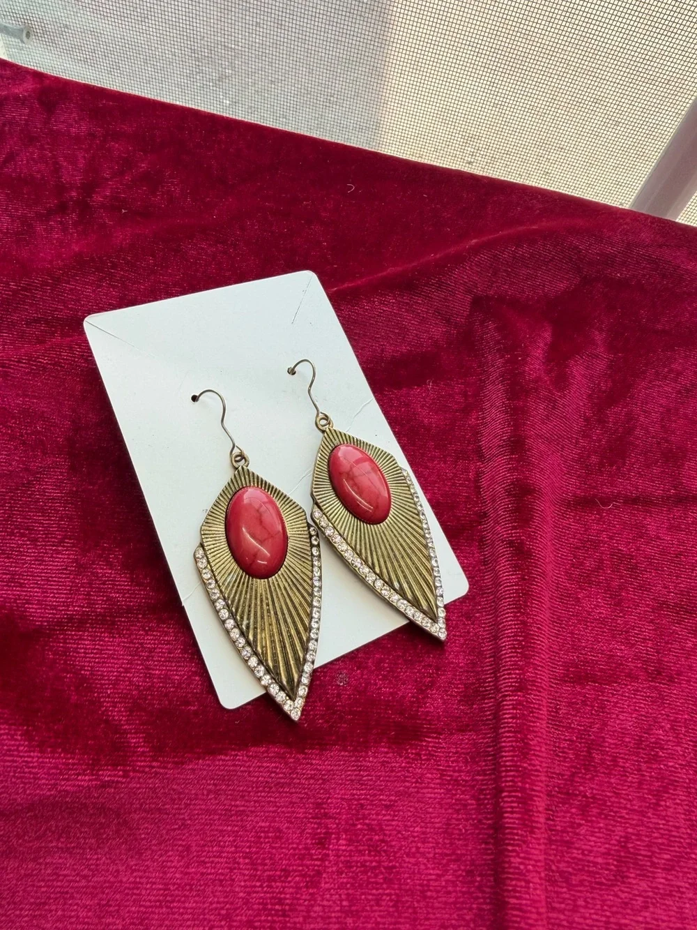 Spectacular Geometric drop earrings